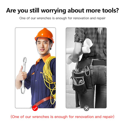 Adjustable Universal Torx Wrench Board - 8-22mm Double-Head Spanner for Glasses & Multi-Purpose Hand Tool