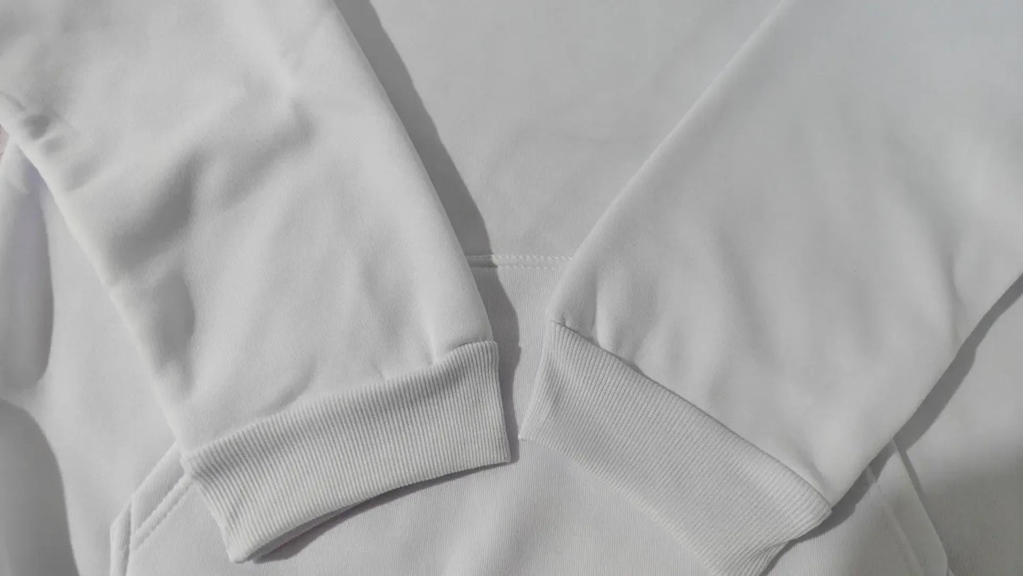 Oversized Hoodie Sweatshirt — Unisex Loose Fit, Drop Shoulder, Cuffed Sleeve Winter Casual Sportswear