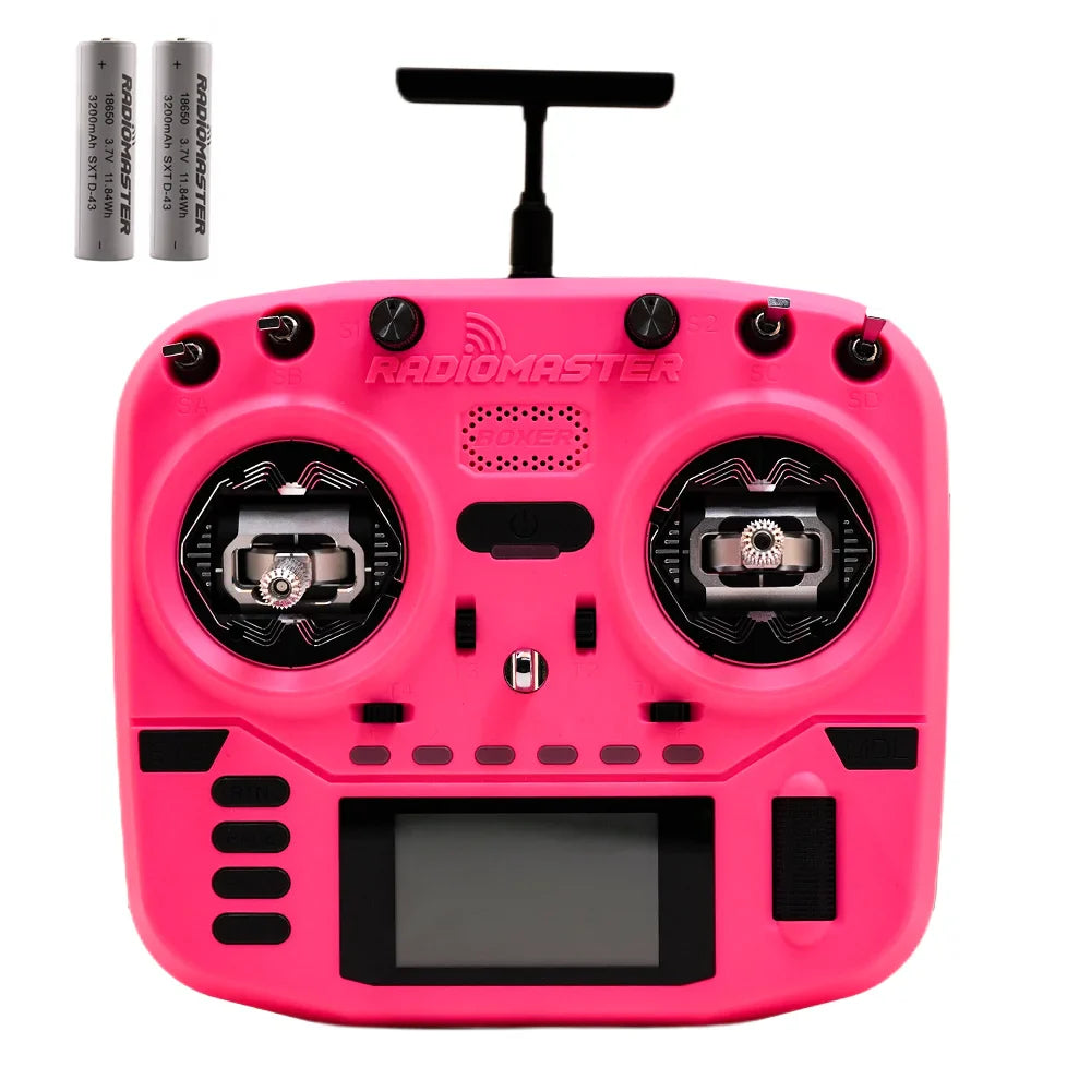 Radiomaster Boxer Crush 16CH 2.4G Radio Controller — ELRS Transmitter with AG01 Hall Gimbals Remote Control