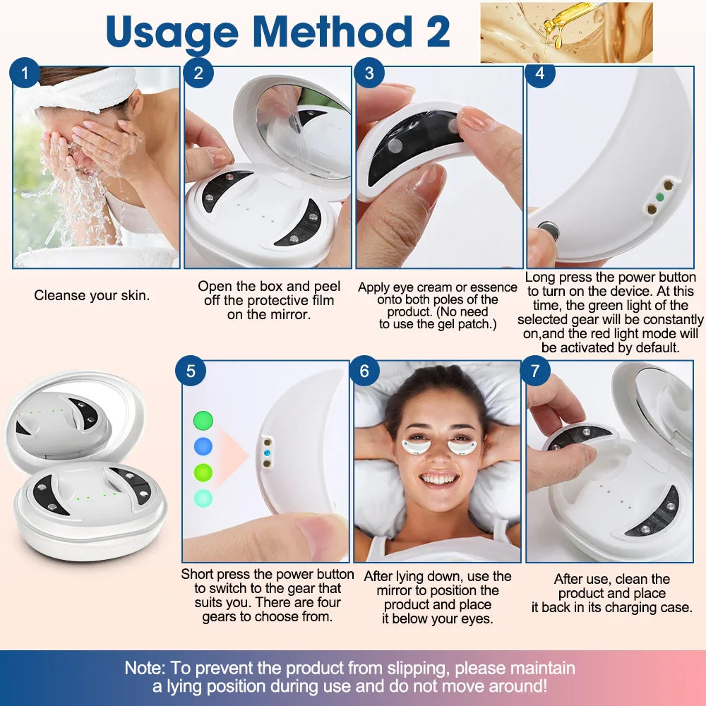 EMS Facial Massager – Microcurrent Anti-Wrinkle & Lifting Device for Double Chin & Skin Care
