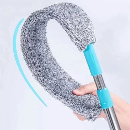 UNTIOR Long Handle Dust Mop – Floor, Ceiling, Sofa & Bed Dust Cleaner Household Cleaning Tool