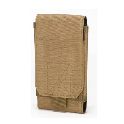 Waterproof Outdoor Camo Tactical Phone Holder – Nylon Waist Belt EDC Hunting Bag