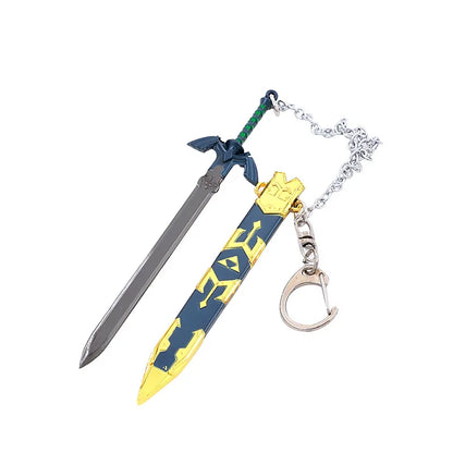 12CM Legend of Zelda Master Sword – Full Metal Craft Ornament with Sheath