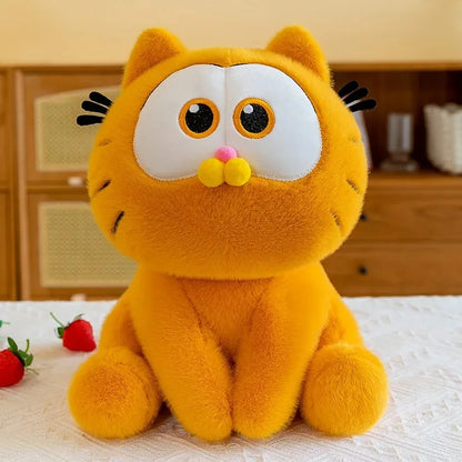 25cm Garfield Plush Doll – Kawaii Cartoon Anime Cat Soft Toy and Decorative Gift
