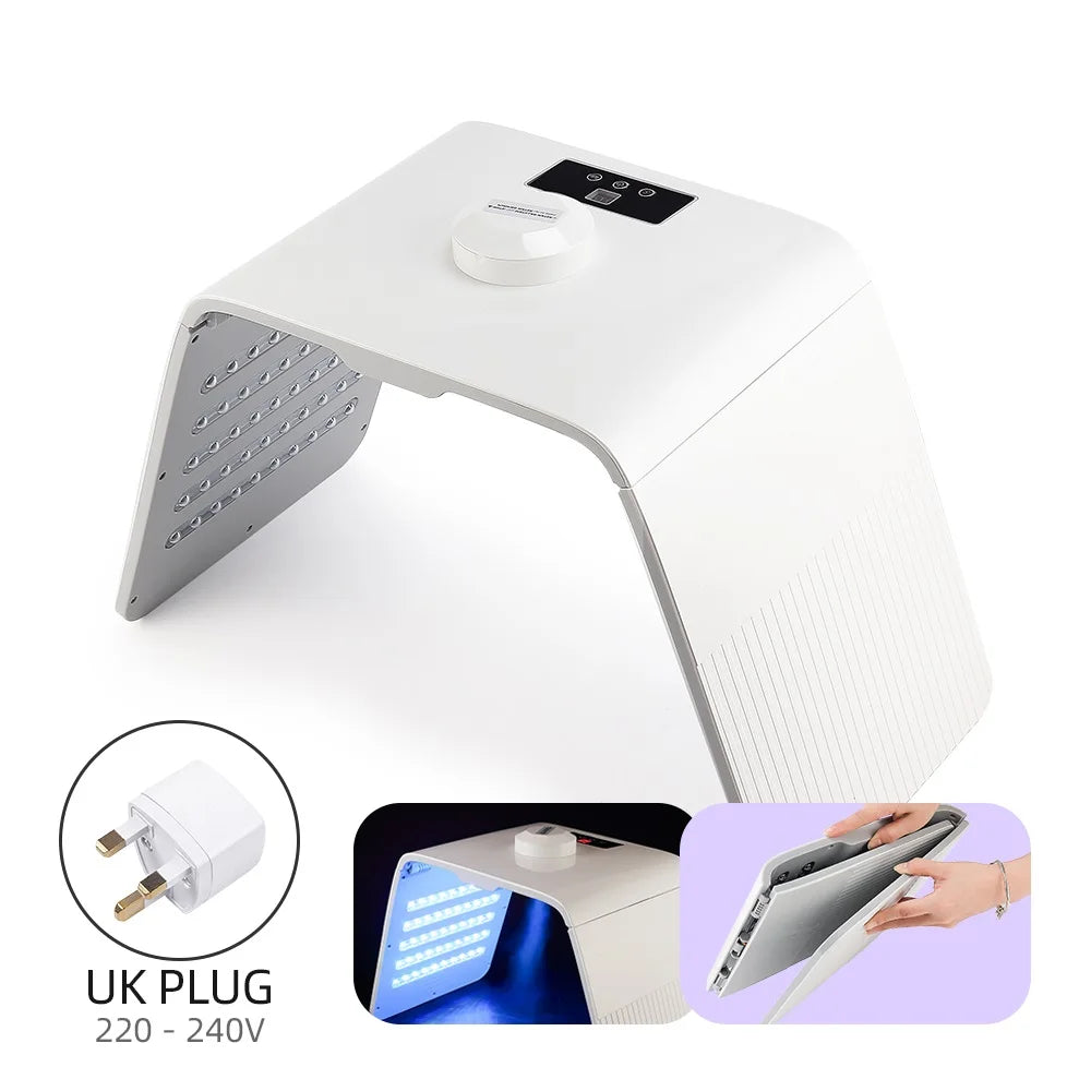 7 Color LED PDT Nano Water Sprayer Skin Rejuvenation Photon Therapy Mask for Home SPA