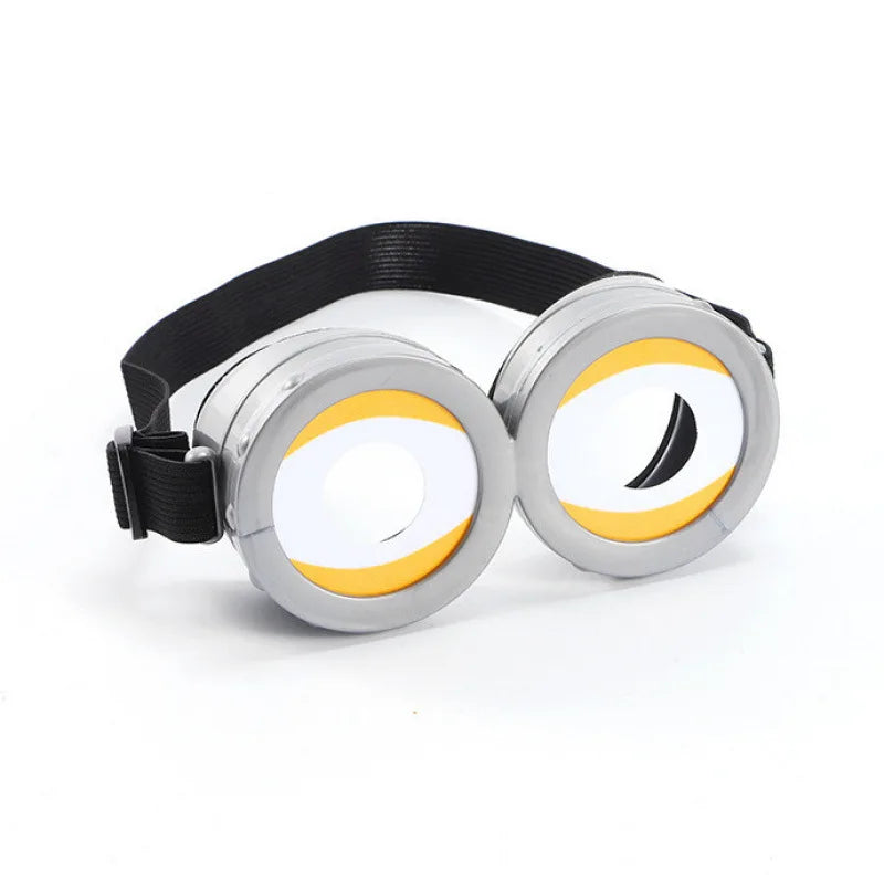 Minions Halloween Cosplay Glasses — Cute Cartoon Party Dress-Up Props for Holiday & Prom