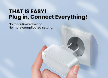 GIRIER Tuya ZigBee Gateway Hub – Plug-in Multi-Mode Bridge, Bluetooth Mesh Hub for Smart Home Automation