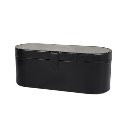 Portable PU Hair Dryer Storage Case – Large Capacity Dustproof Bag for Curling Tools & Accessories
