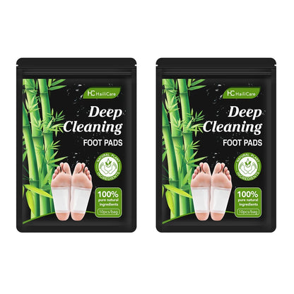 10PCS Herbal Detox Foot Patches – Stress Relief & Deep Sleep Aid | Natural Foot Care & Body Cleanse