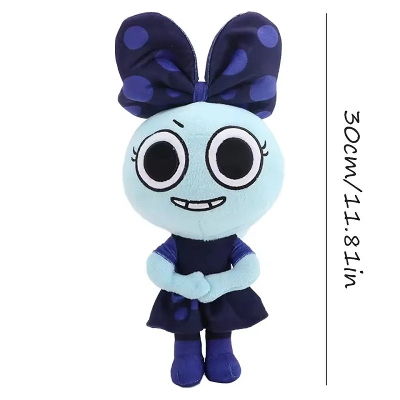 Dand's World Cosmo Caramel Drizzle Plush Toy – Lavender Maid Tisha Doll, Game Peripheral & Birthday Gift for Kids Room Decor