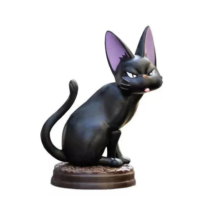 6PCS Cartoon Black Cat PVC Figure Set — Jiji/Gigi Action Dolls, Hayao Miyazaki Collectible Toy for Kids Birthday Gift