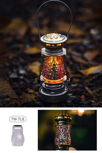 ThousWinds Twilight Kerosene Camping Lantern – Portable Retro Oil Lamp for Outdoor Picnic and Backpacking
