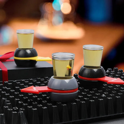 Alcoholic Penalty Turntable Game — Russian Roulette Drinking Toy, Bar Entertainment & Party Booster Props 2023