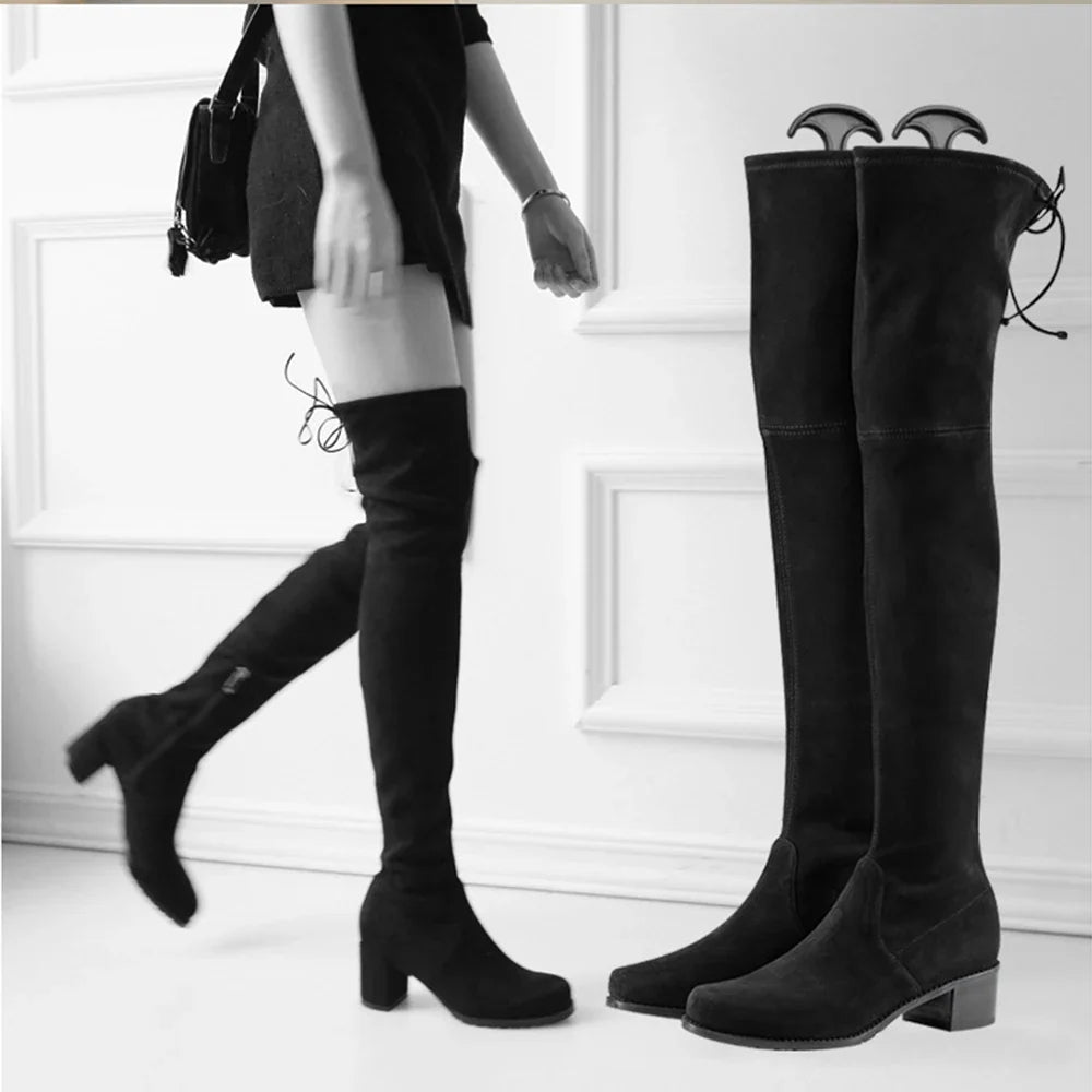 Boots Stand Holder with Handle – Anti-Crease Boot Shaper & Toe Support for Women’s Long Boots