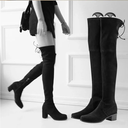 Boots Stand Holder with Handle – Anti-Crease Boot Shaper & Toe Support for Women’s Long Boots