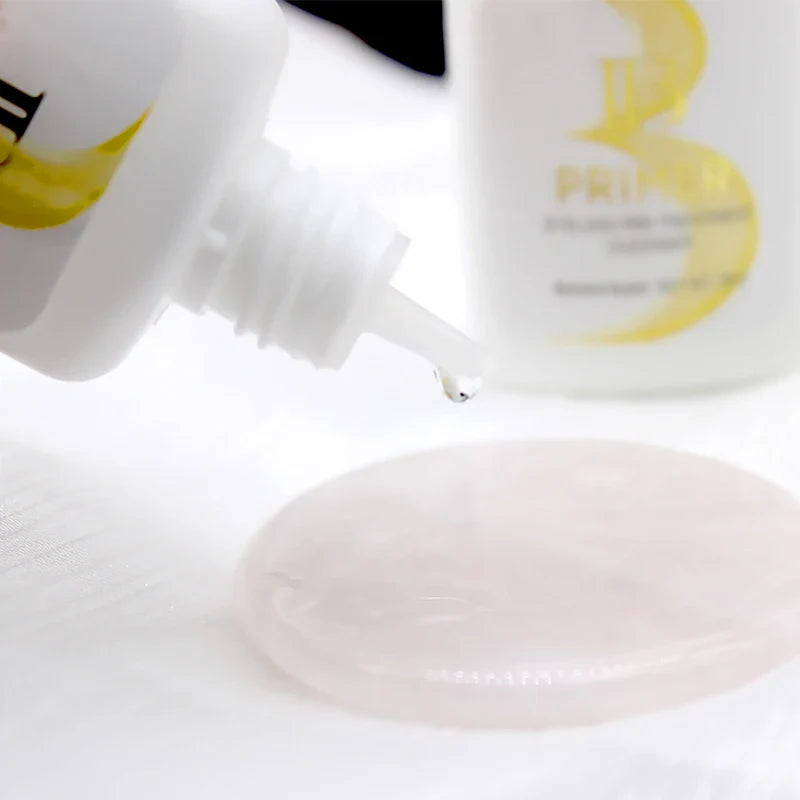 IBeauty Super Bonder Banana Primer — Fast-Dry, Long-Lasting Korean Eyelash Extension Adhesive Booster