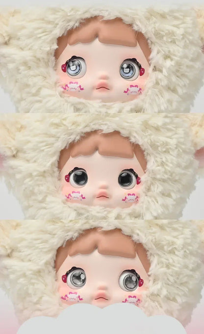 Nommi Cute Plush Blind Box Series — Random 21cm Collectible Plush Toy, 6 Pack Set