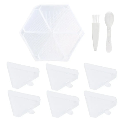 Removable 6 Slot Diamond Painting Storage Containers – Large Trays & Accessories