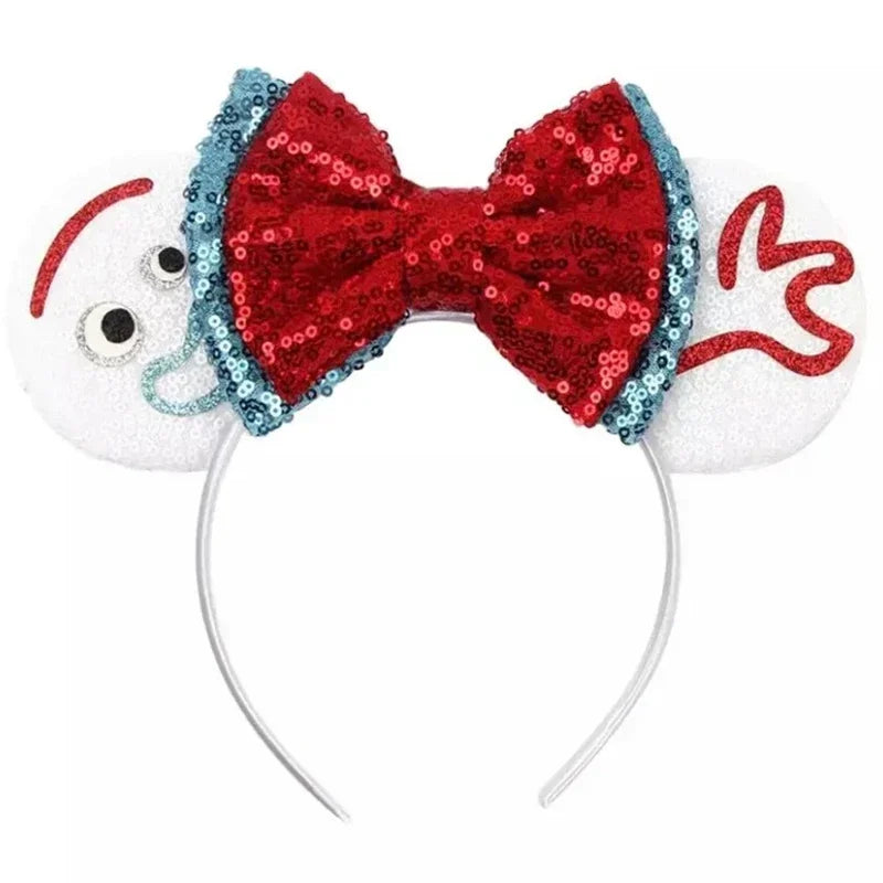 Toy Story Character Headbands - Sequin Bow, Woody, Buzz Lightyear & Alien Hair Accessories for Girls