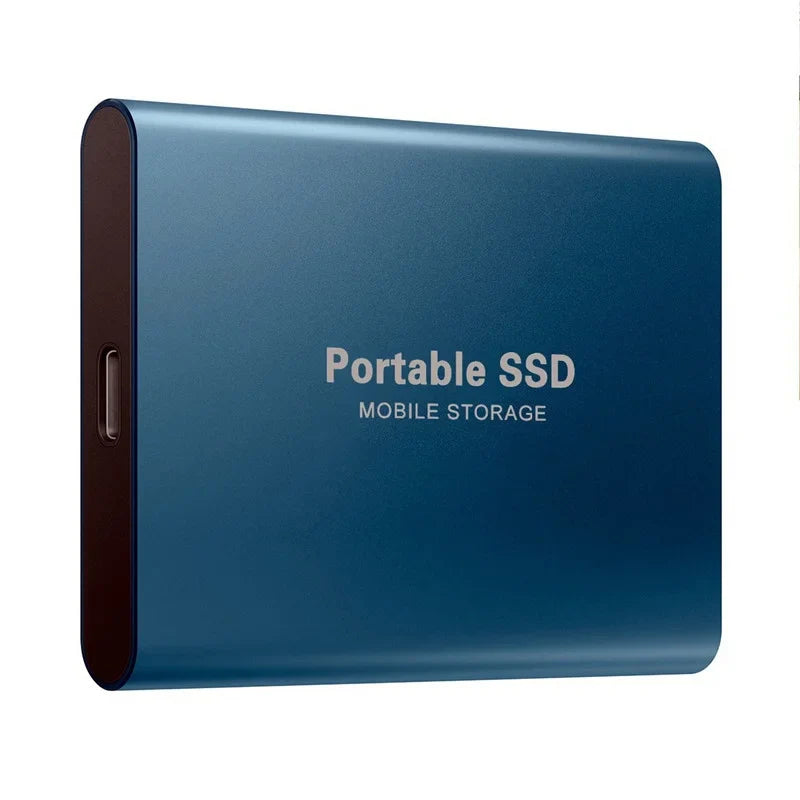 USB 3.0 Type-C SSD External Hard Drive 500GB/1TB/2TB - Ultra-Fast 1.8" Portable Storage for Laptops & Desktops