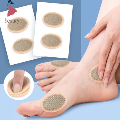 4PCS Callus Cushions & Heel Pads – Foam Toe Protectors for Foot Corns, Bunions, and Shoe Comfort