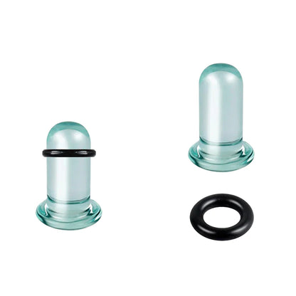 Glass Ear Tunnels & Plugs | Ear Stretchers, Expander Earrings for Women Body Jewelry 1.6–16mm
