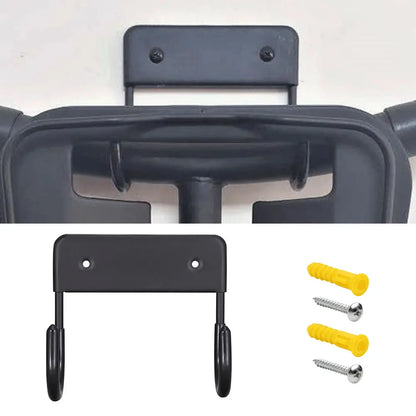Maximize Laundry Space: Ironing Board Wall Mount Hook Hanger - Universal Holder for Home Laundry Room - Convenient Shelf Storage Rack for Laundry Accessories