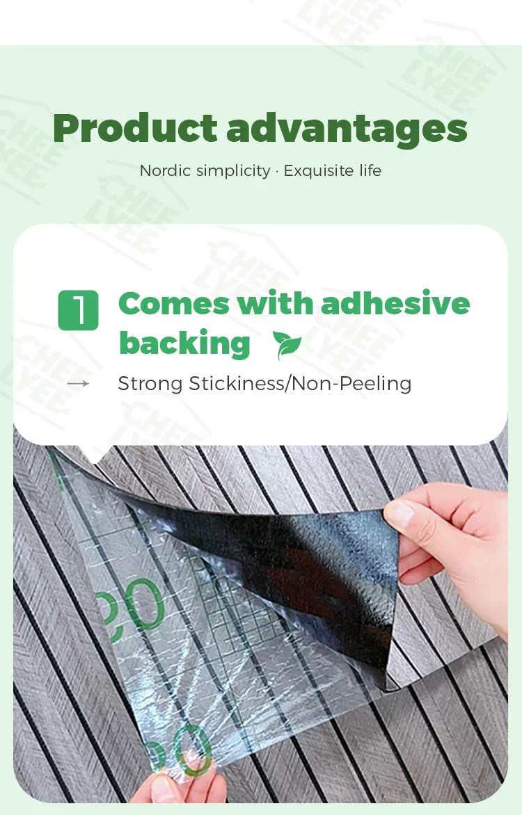 Self-Adhesive 3D Wall Panel Foam Stickers - Peel & Stick DIY for Ceiling, Living Room Decor