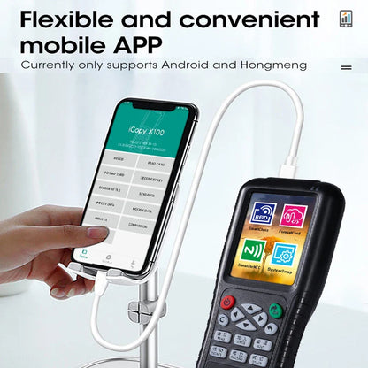RFID Reader & Writer | Key Card Programmer, NFC Copier & Decoder with Mobile App