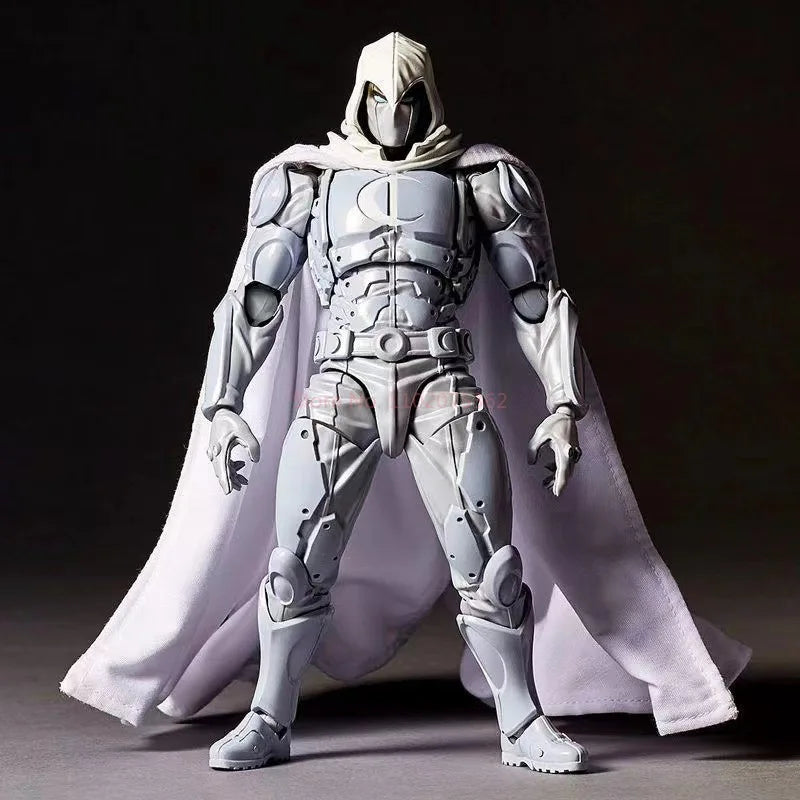 Authentic 16cm Moon Knight PVC Figure – Anime Model Collectible Desktop Ornament & Birthday Gift Toy