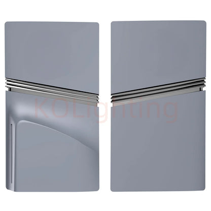PS5 Pro 30th Anniversary Limited Edition – Grey Disc Edition Replacement Faceplate Shell with Logo & Sticker
