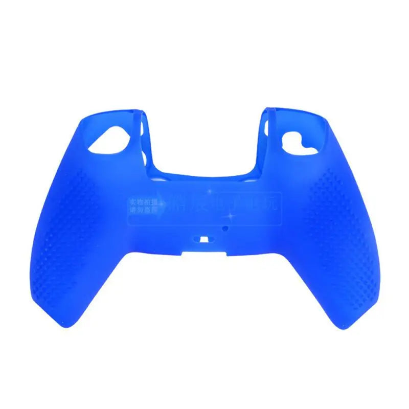 Anti-Slip Studded Silicone Cover for PS5 DualSense Controller - Water Print Rubber Skin with 2 Thumb Grips
