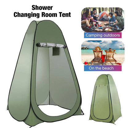 Portable Outdoor Shower & Changing Tent – Privacy Shelter for Camping, Mobile Toilet, Fishing & Photography