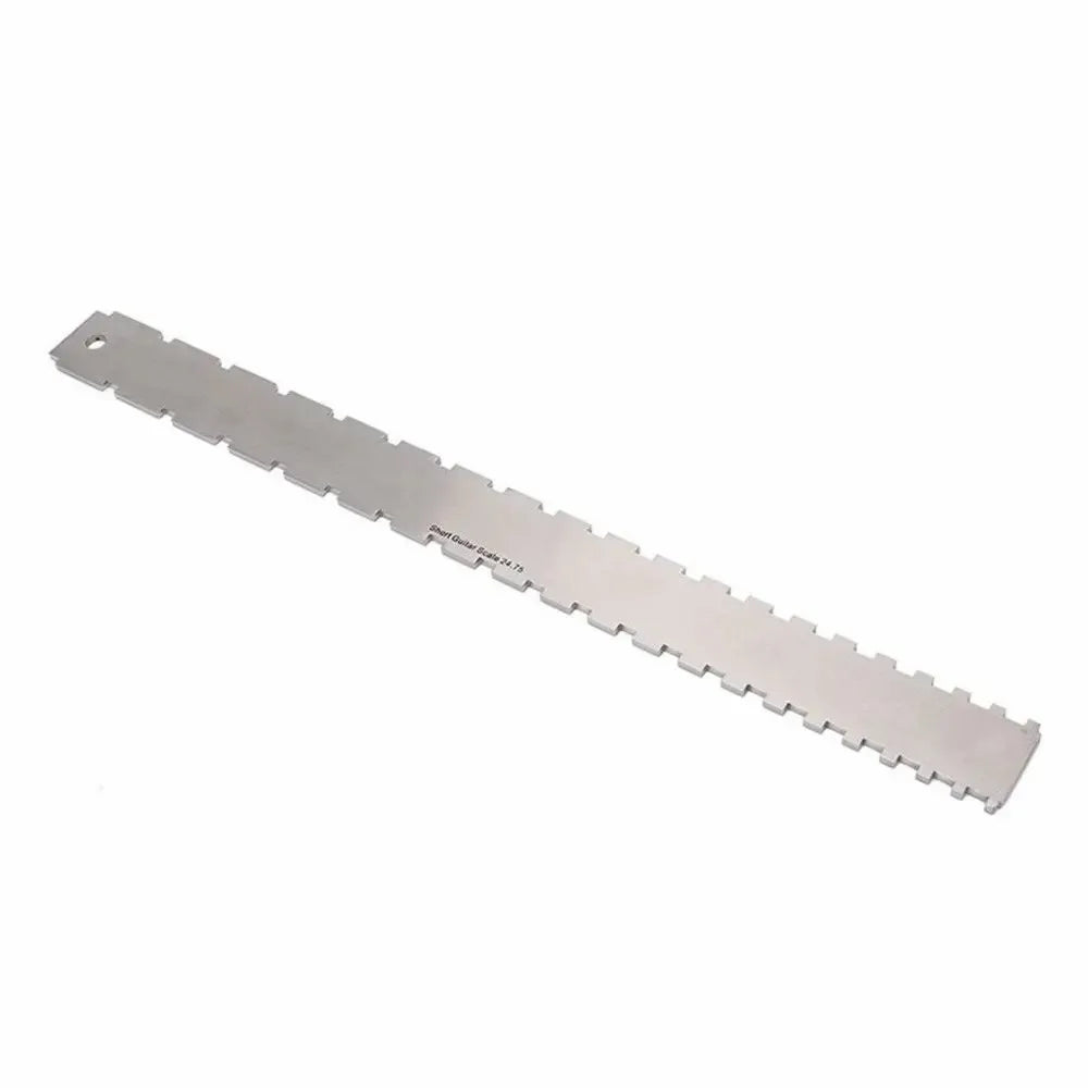 Miwayer Guitar Neck Notched Straight Edge — Luthier Tool with String Action Ruler Gauge for Gibson & Fender Electric Guitars