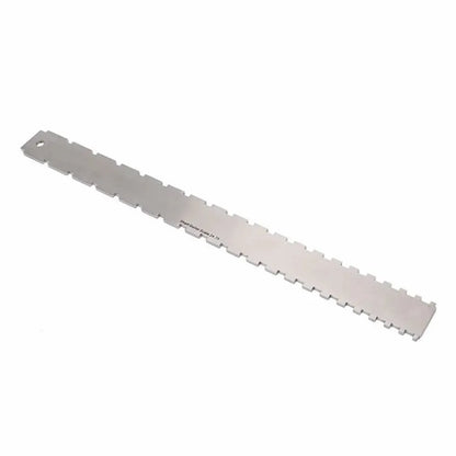 Miwayer Guitar Neck Notched Straight Edge — Luthier Tool with String Action Ruler Gauge for Gibson & Fender Electric Guitars