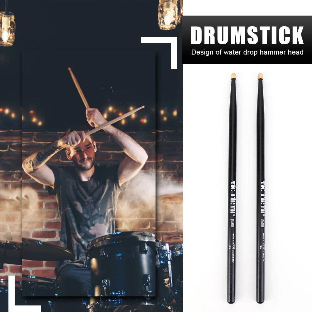 5A Maple Drumsticks – Classic Professional Colorful Drumsticks for Percussion, Instrument Accessories for Drum Set