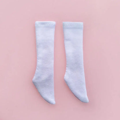 Fashion Handmade OB22/24 Doll Cotton Stockings – Long Socks & Leggings for Blythe Doll DIY Clothes Accessories