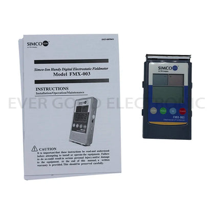 FMX-003 Handheld Electrostatic Field Meter — Portable FMX003 Static Electricity Tester