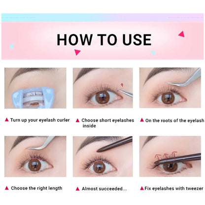 32 Rows Individual Eyelash Extensions – Professional Cluster Lashes for Grafting, Large Capacity by Flowerknow