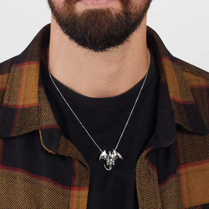 Pokemon Charizard Anime Pendant Necklace — Fashion Hip Hop Rock Punk Jewelry for Men & Women, Birthday Gift
