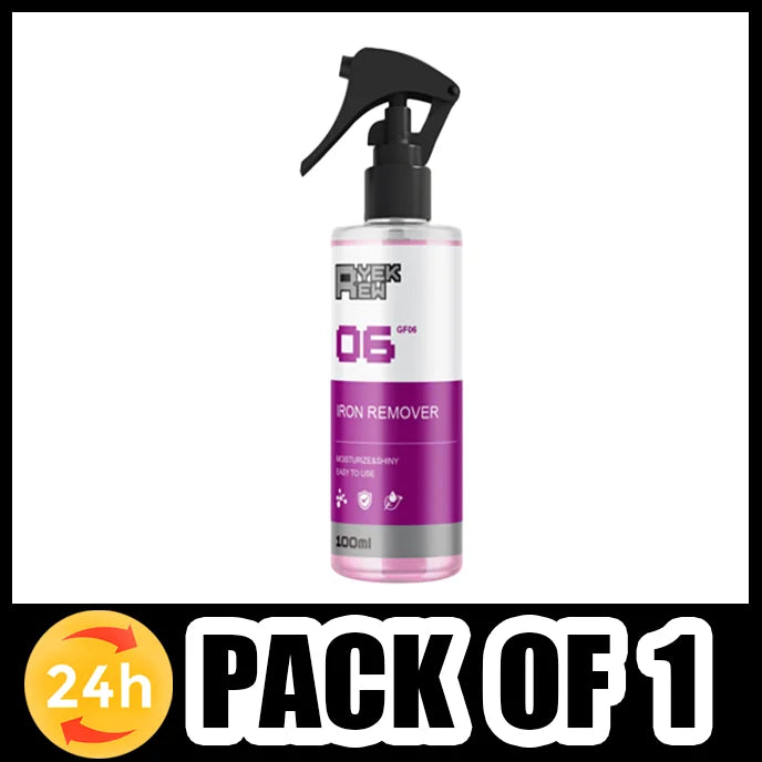 Car Rust Remover Spray - Fast Auto Rust Cleaner with Anti-Corrosion Protection & Tire Shine Maintenance Formula