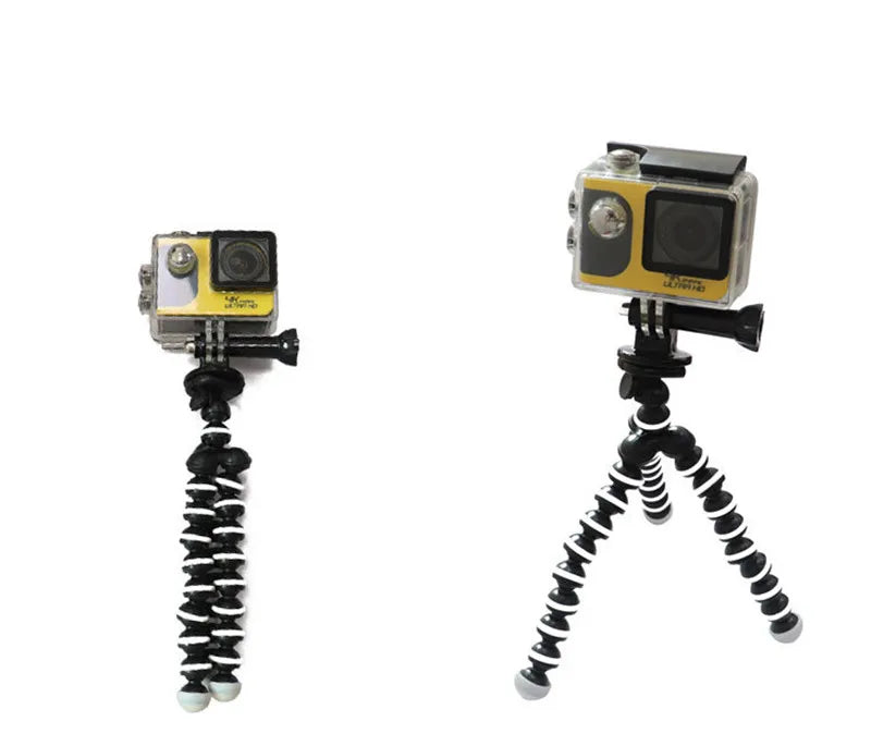 Octopus Flexible Tripod Stand for Smartphone & DSLR Camera – Foldable Desktop Tripod in 4 Sizes