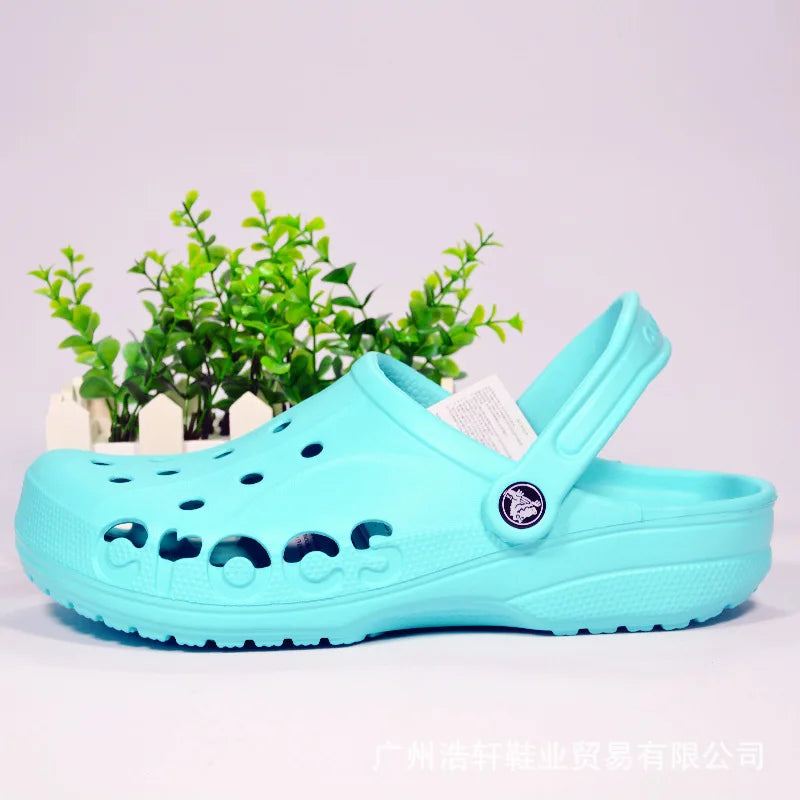 2022 CROOS 10126 Classic Beya Hole Sandals - Men's Couple Outdoor Beach Shoes with EVA Sole