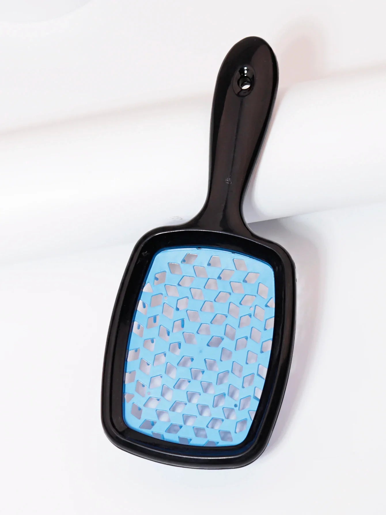 Tangled Hair Combing Massage Brush — Hollow Curly Hair Salon Brush for Real Hair & Wigs