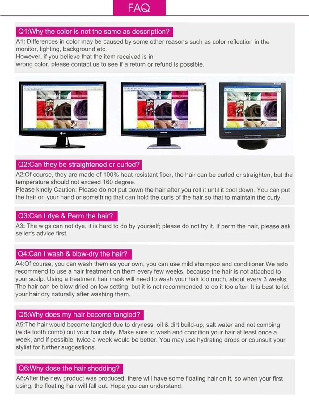 Platinum Blonde Wave Lace Front Wig – Long Synthetic Wigs for Women, Natural Loose Curl Cosplay in White, Black & Pink