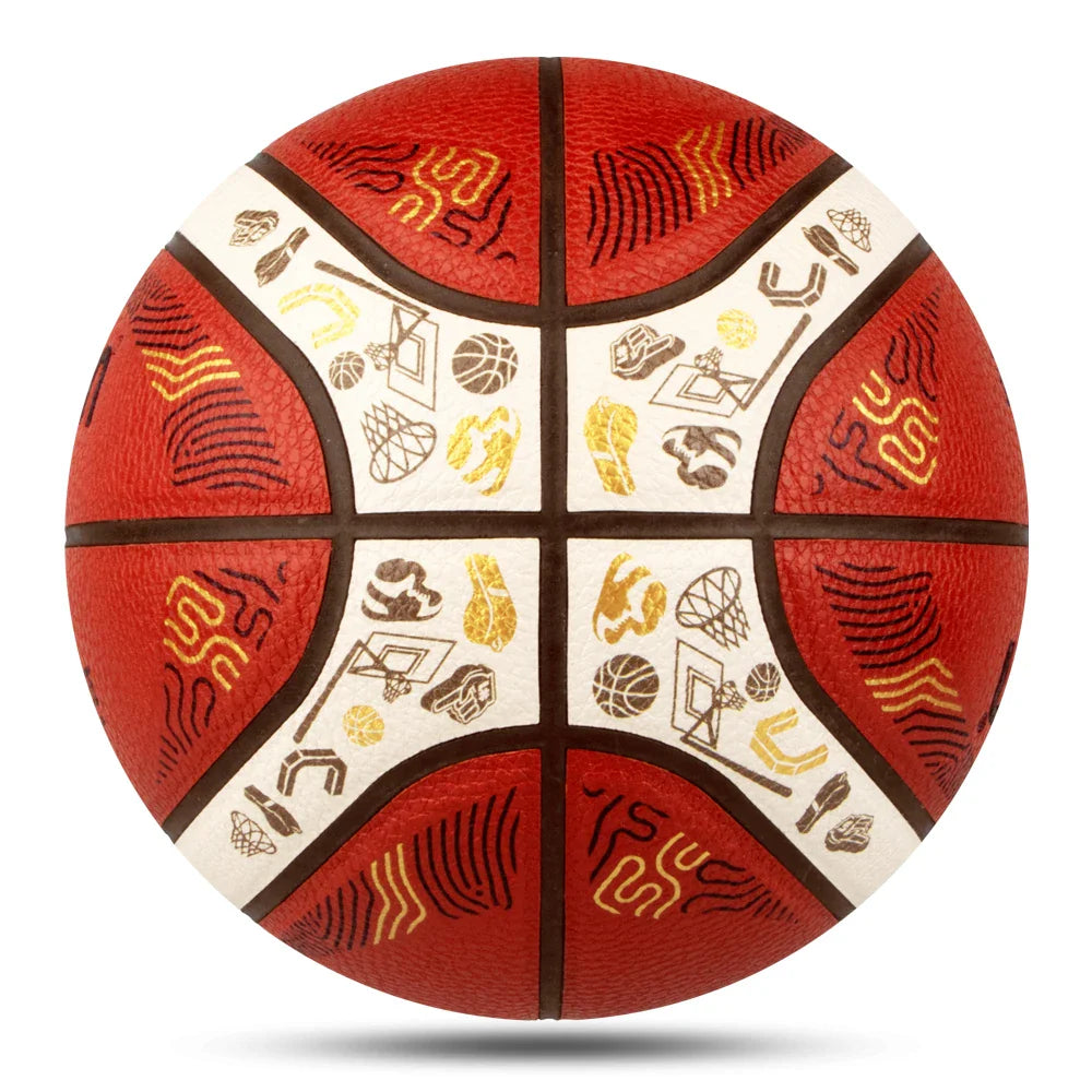2025 Molten Basketball — Official Size 5/6/7 PU Indoor & Outdoor Ball for Men, Training, Match & Team Games