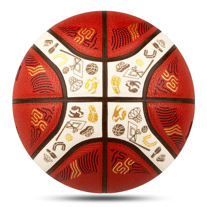 2025 Molten Basketball — Official Size 5/6/7 PU Indoor & Outdoor Ball for Men, Training, Match & Team Games