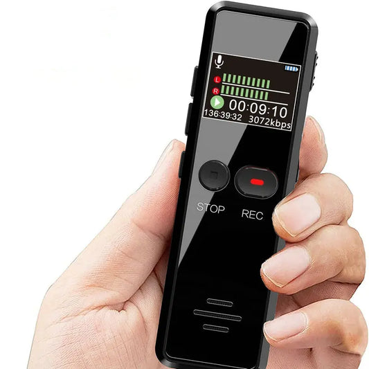 Vandlion V90C 64GB Digital Audio Voice Recorder — Colorful Display, Real-Time Sound Recording & MP3 Player