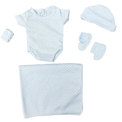 Fashion Baby Doll Clothes Set – 6 Handmade Styles for 10-Inch Bebe Reborn Dolls Accessories