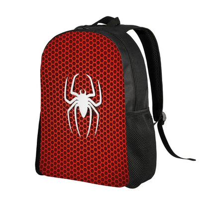 Custom Spider-Man Web Backpack – Water-Resistant School & College Bag for Men and Women